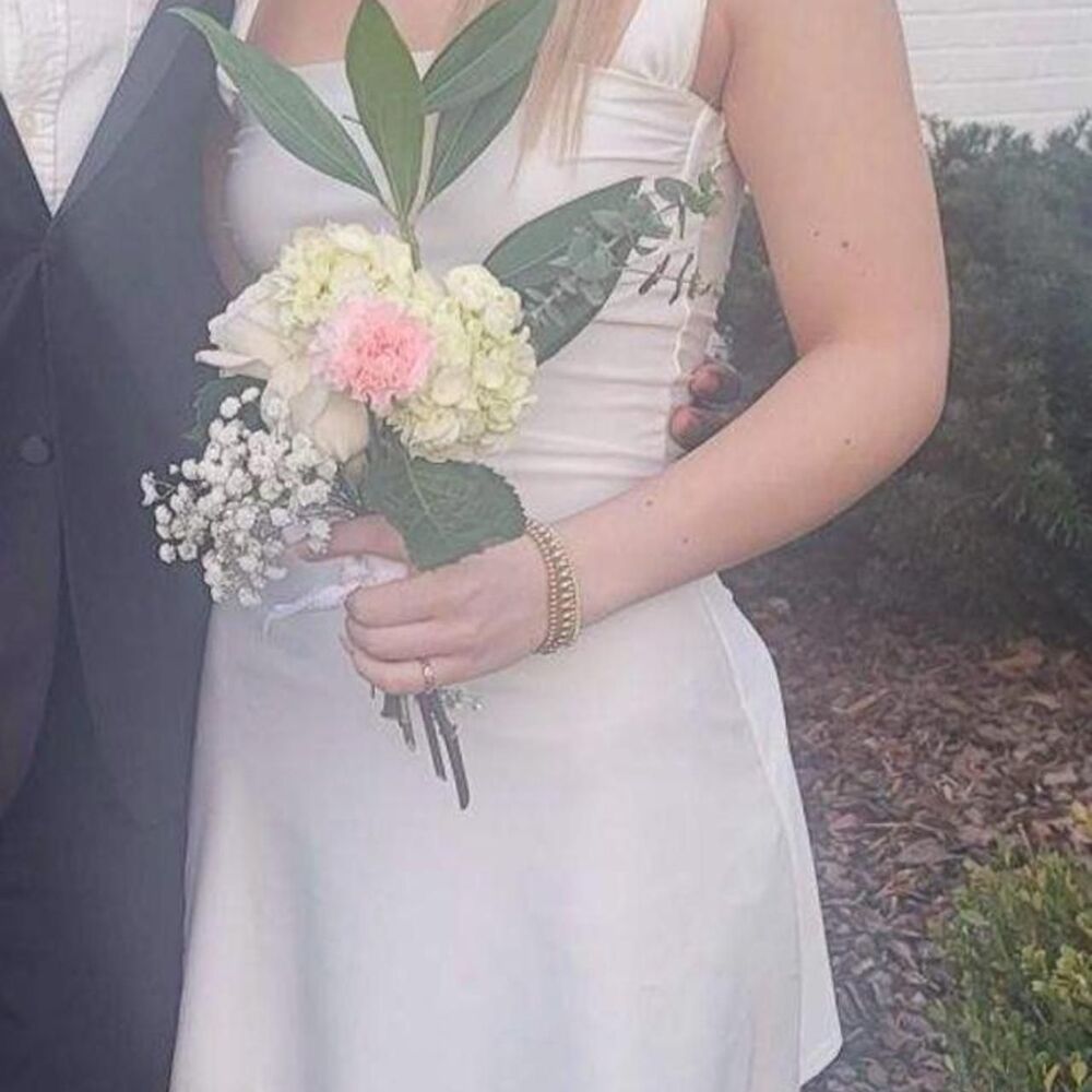 Holiday Party Homecoming Bridal Graduation Windsor Women's White Dress